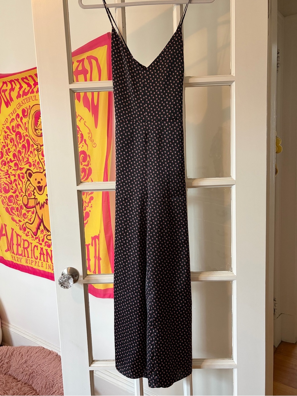 Abercrombie floral Wide-Leg Jumpsuit